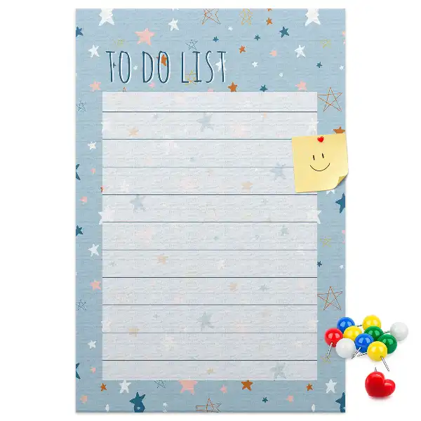 Prikbord Takenlijst