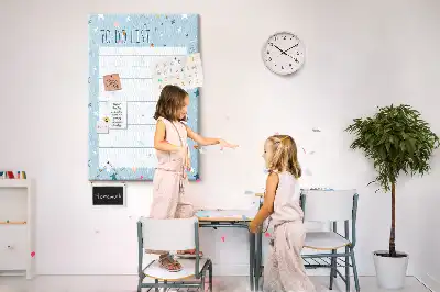 Prikbord Takenlijst
