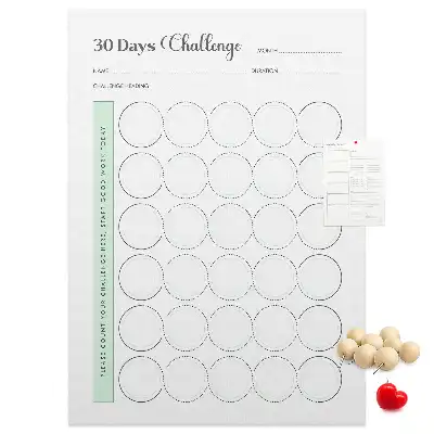 Prikbord van kurk Uitdagingplanner