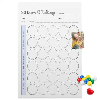 Prikbord 30-dagen uitdaging planner
