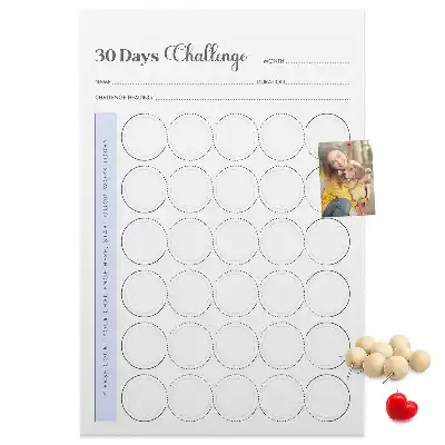 Prikbord 30-dagen uitdaging planner