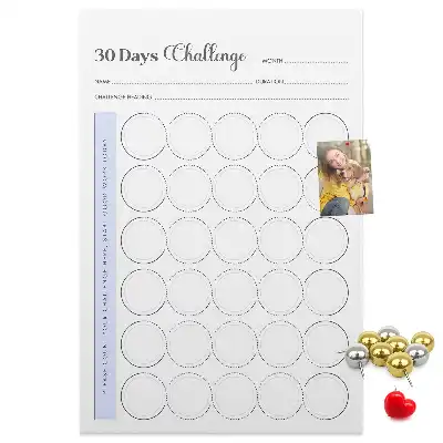 Prikbord 30-dagen uitdaging planner