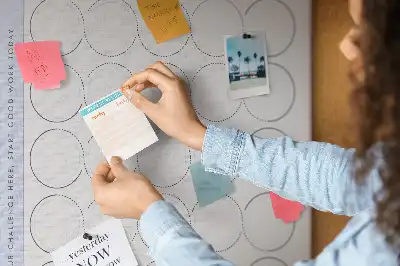 Prikbord 30-dagen uitdaging planner