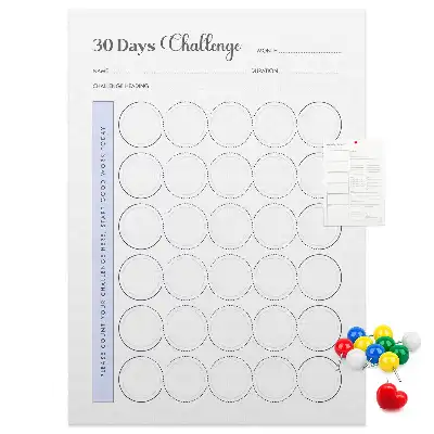Prikbord 30-dagen uitdaging planner