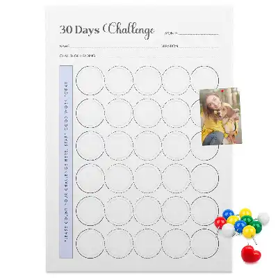 Prikbord 30-dagen uitdaging planner