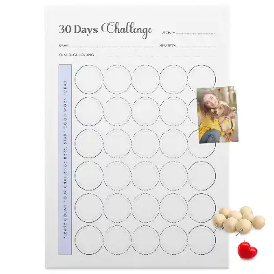 Prikbord 30-dagen uitdaging planner