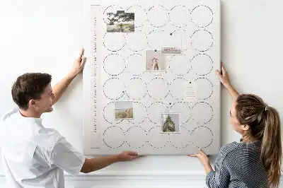 Prikbord van kurk 30-dagenuitdaging