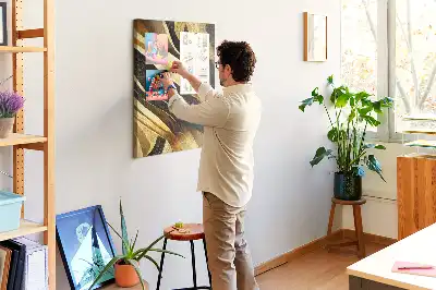 Prikbord Abstracte lijnen