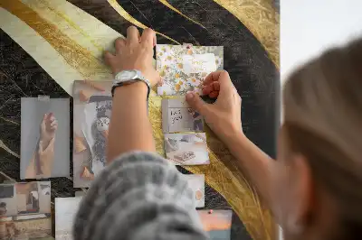 Prikbord Abstracte lijnen