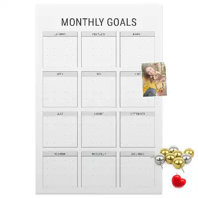Prikbord Maandelijkse doelen