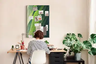 Prikbord van kurk Natuurlijke landschapslijnen