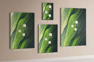 Prikbord van kurk Natuurlijke landschapslijnen