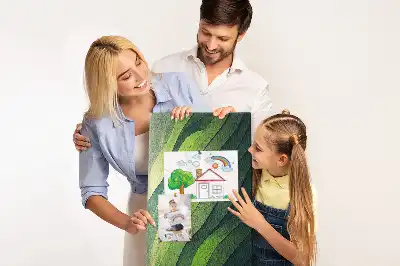 Prikbord van kurk Natuurlijke landschapslijnen