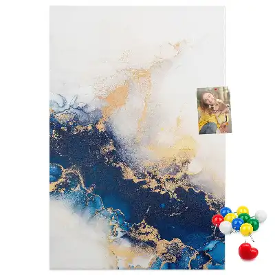 Prikbord Abstractie in marmer