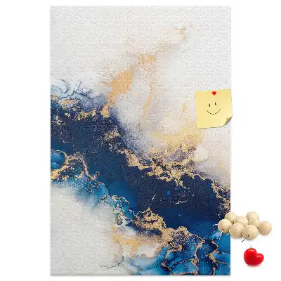 Prikbord Abstractie in marmer