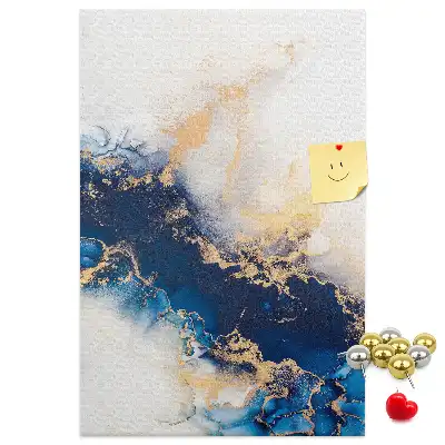 Prikbord Abstractie in marmer