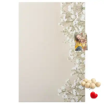 Prikbord Subtiele bloemen