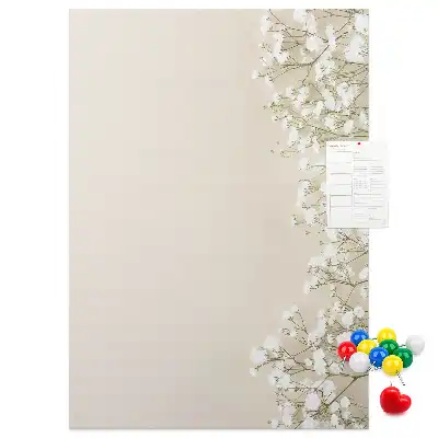 Prikbord Subtiele bloemen