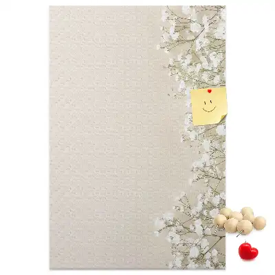 Prikbord Subtiele bloemen