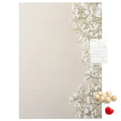 Prikbord Subtiele bloemen