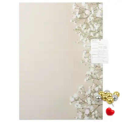 Prikbord Subtiele bloemen