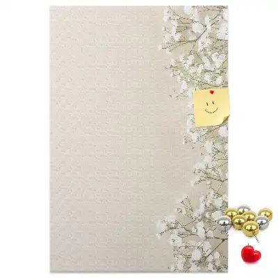 Prikbord Subtiele bloemen