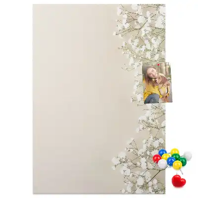 Prikbord Subtiele bloemen