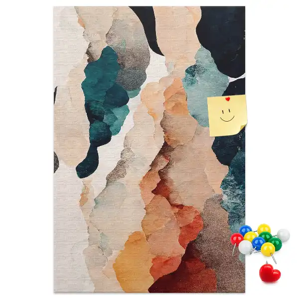 Prikbord van kurk Abstracte weergave