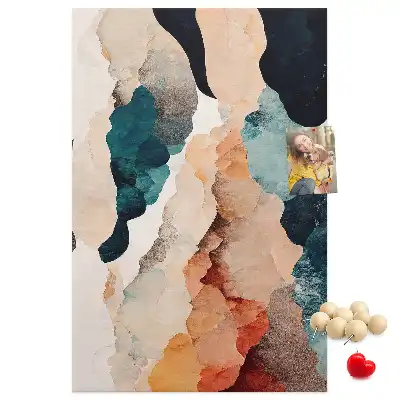 Prikbord van kurk Abstracte weergave