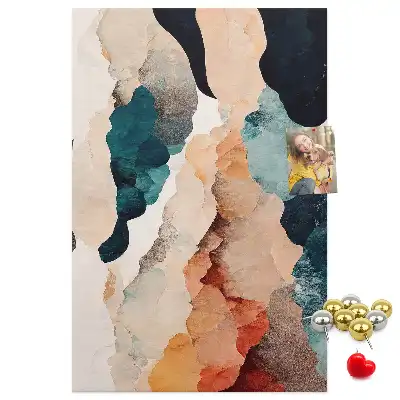 Prikbord van kurk Abstracte weergave