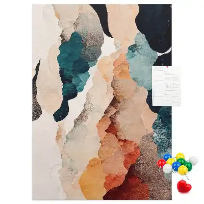 Prikbord van kurk Abstracte weergave