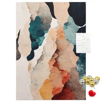 Prikbord van kurk Abstracte weergave