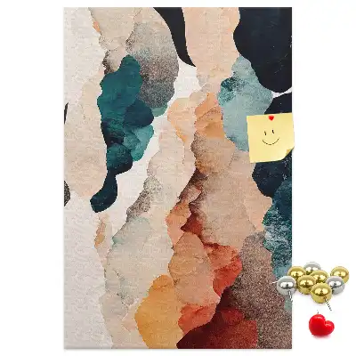 Prikbord van kurk Abstracte weergave