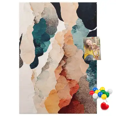 Prikbord van kurk Abstracte weergave