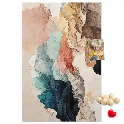 Prikbord Abstracte vlekken