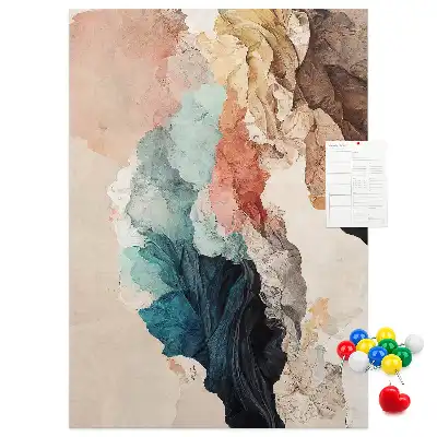 Prikbord Abstracte vlekken