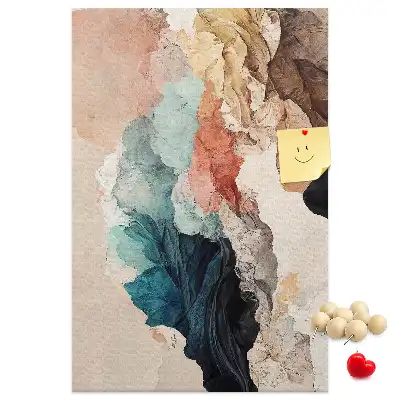 Prikbord Abstracte vlekken