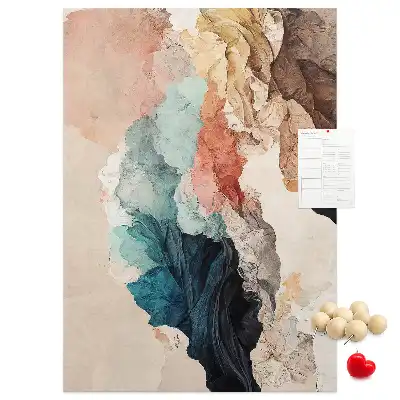 Prikbord Abstracte vlekken
