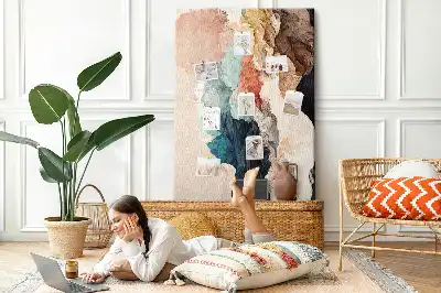 Prikbord Abstracte vlekken