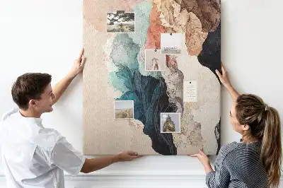 Prikbord Abstracte vlekken