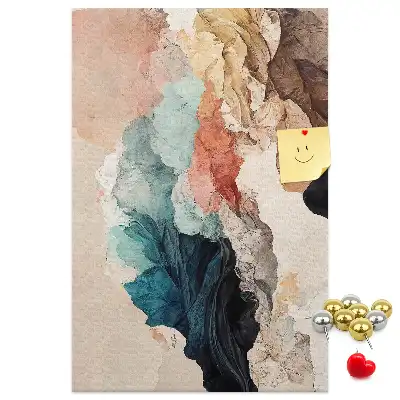 Prikbord Abstracte vlekken