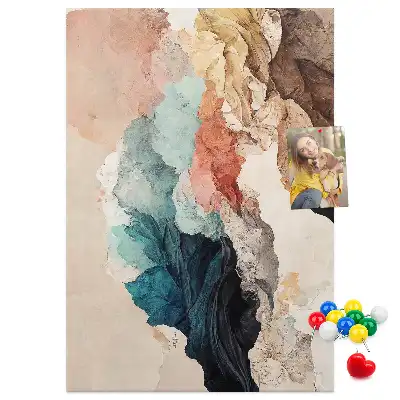 Prikbord Abstracte vlekken
