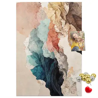 Prikbord Abstracte vlekken