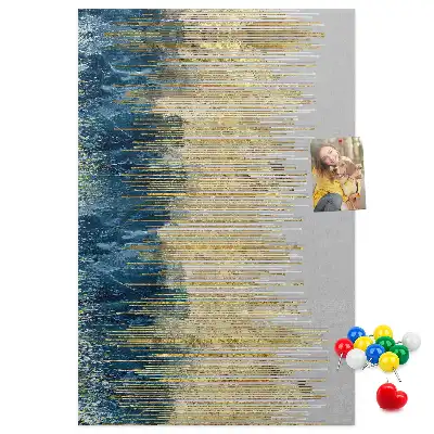 Prikbord van kurk Decoratief motief