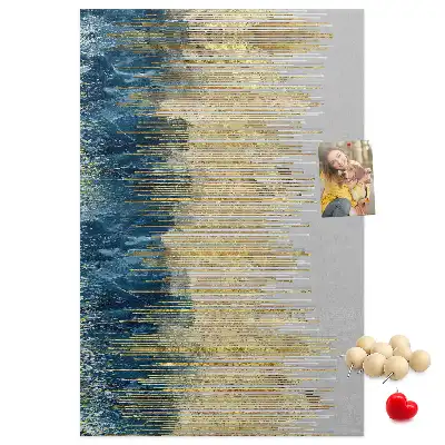 Prikbord van kurk Decoratief motief