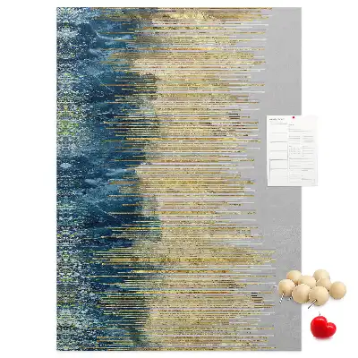 Prikbord van kurk Decoratief motief