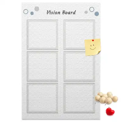 Prikbord van kurk Inspiratiebord