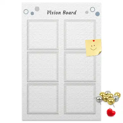 Prikbord van kurk Inspiratiebord