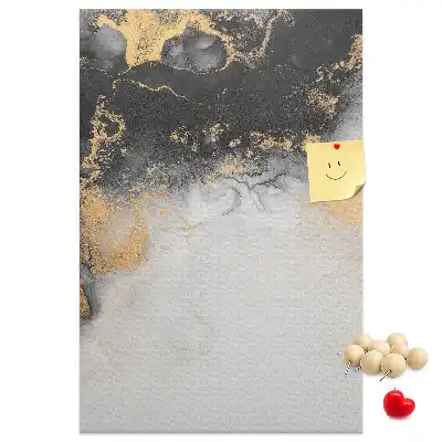 Prikbord van kurk Marmer abstractie
