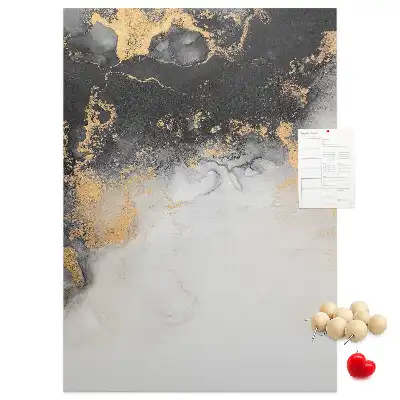 Prikbord van kurk Marmer abstractie
